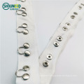 High quality garment accessories coat hook and eye tape